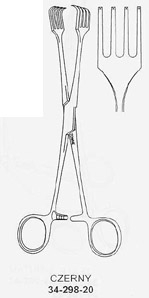 Czerny Uterine Vulsellum Forcep